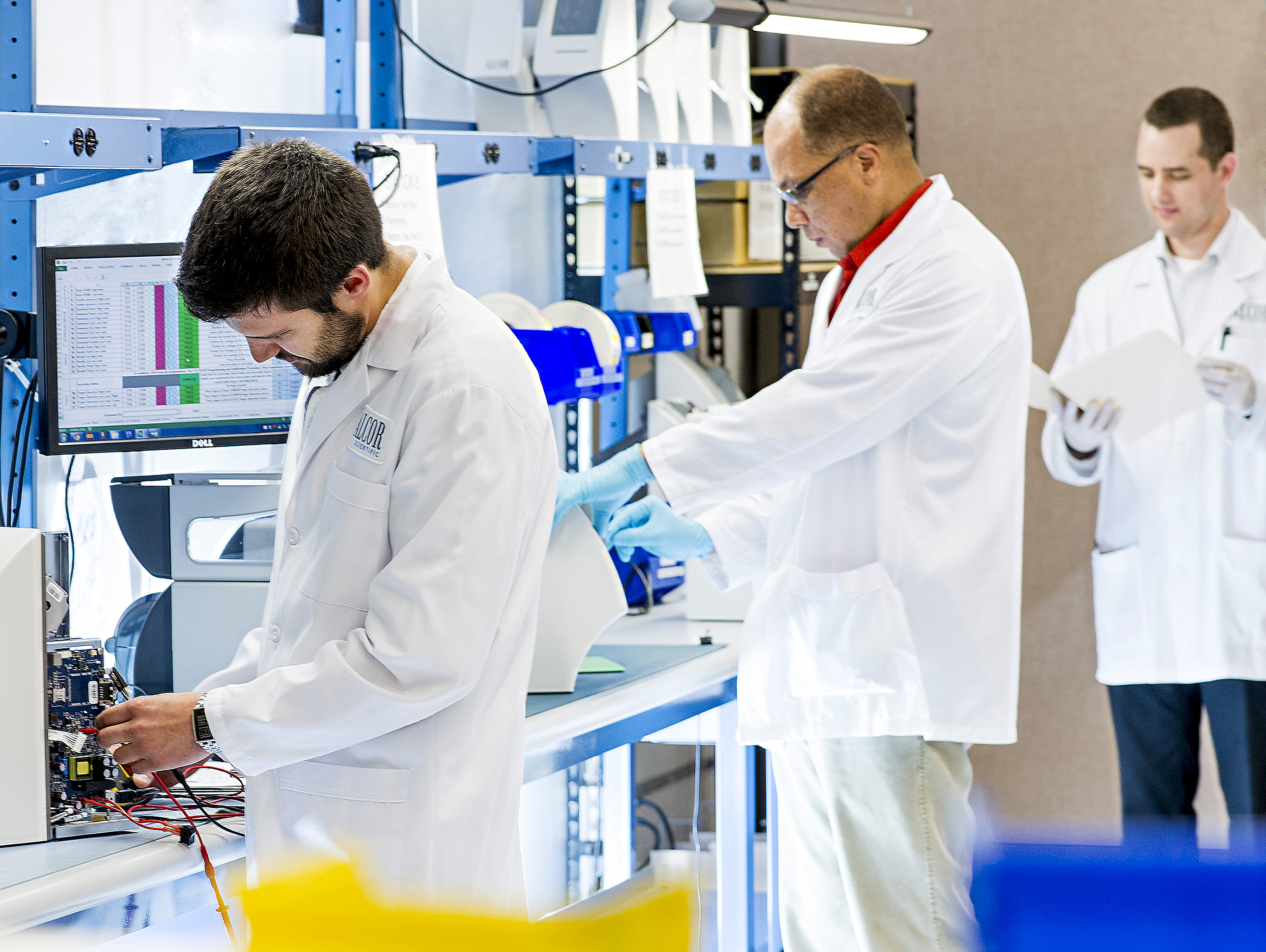 Laboratory service support